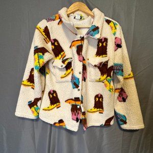 Sherpa Cowboy Boot Jacket